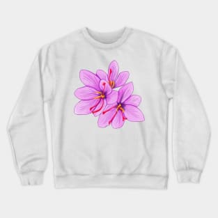 Saffron Flower Crewneck Sweatshirt